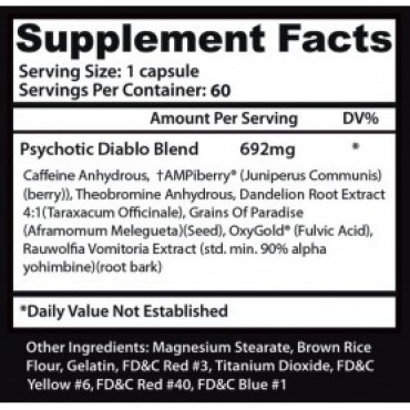 Insane Labz Psychotic Diablo INSANE LABZ